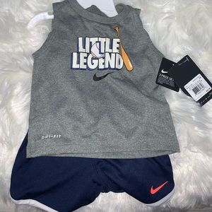 Nike infant two piece set